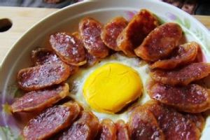 花式香腸蒸蛋 花式香腸蒸蛋