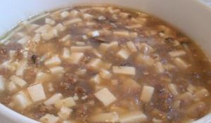 西施豆腐羹 西施豆腐羹