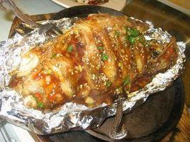 錫紙包鱸魚 錫紙包鱸魚