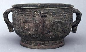 西周 青銅雙耳簋