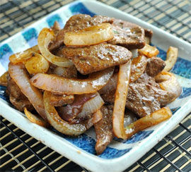 黑椒汁洋蔥炒豬肝 黑椒汁洋蔥炒豬肝