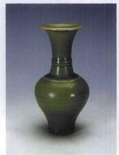 元龍泉窯梅子青釉瓶