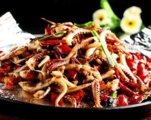 鐵板魷魚 鐵板魷魚