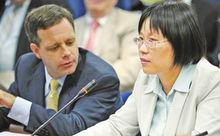 徐文英在特保全發言