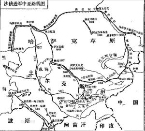 俄軍進軍路線圖