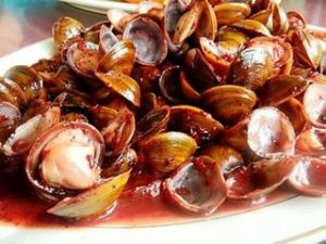 淡糟炒蜆子 淡糟炒蜆子