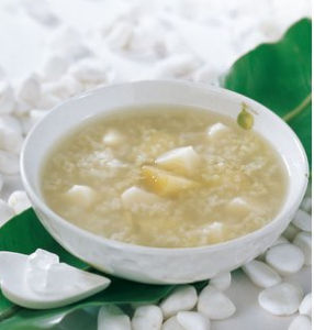 竹蔗茅根馬蹄粥 竹蔗茅根馬蹄粥