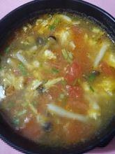 西紅柿蟹味菇蛋湯