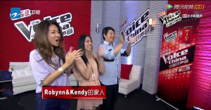 中國好聲音節目視頻截圖