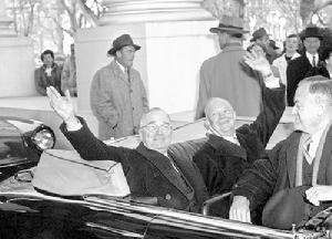 杜魯門參加艾森豪就職典禮