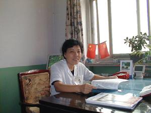 院長、書記:王愛平