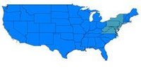Middle Atlantic 中大西洋地區