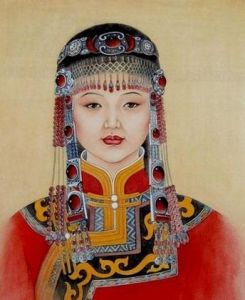 孝莊太后年輕時畫像