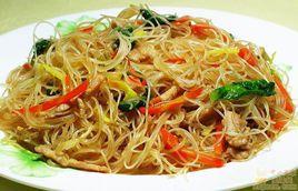 三絲炒米粉 三絲炒米粉