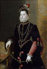 第三任王后，瓦盧瓦的伊莉莎白，法國公主。