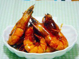 蒸魚豉油燒大蝦 蒸魚豉油燒大蝦