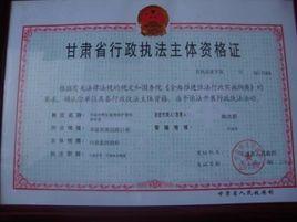 行政執法主體 行政執法主體