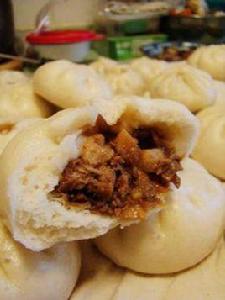 竹筍醬肉包 竹筍醬肉包