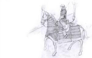 南北朝甲騎具裝