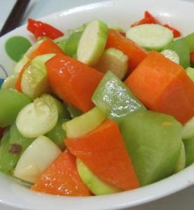 素炒三丁 素炒三丁