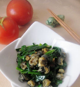 田螺頭炒韭菜 田螺頭炒韭菜