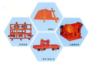 KWG系列機械無極繩牽引鋪軌卡軌車 KWG系列機械無極繩牽引鋪軌卡軌車