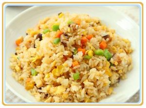 藏紅花蝦仁炒飯 藏紅花蝦仁炒飯