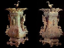 春秋蓮鶴方壺 春秋蓮鶴方壺