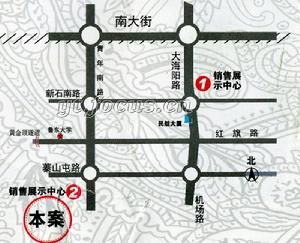 中正山莊交通圖