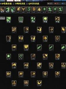 黑暗武士角色技能