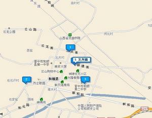 義興鎮在山西省和順縣內地理位置