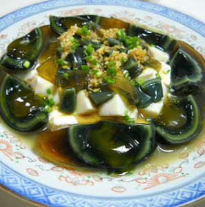 冷拌皮蛋豆腐