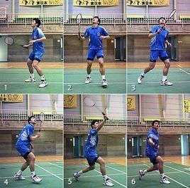 反手高遠球 反手高遠球