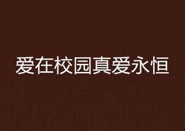 愛在校園真愛永恆 愛在校園真愛永恆
