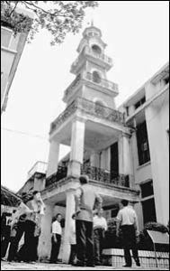 馬尾造船廠內的法式鐘樓