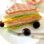 煙燻火腿三明治 煙燻火腿三明治
