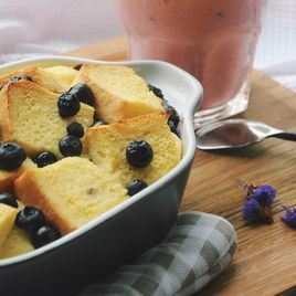 藍莓吐司布丁 藍莓吐司布丁
