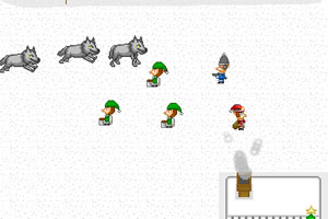 聖誕小人大戰野狼 聖誕小人大戰野狼