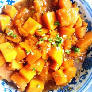 蚝油南瓜片 蚝油南瓜片