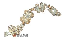 東周十六節龍鳳玉掛飾 東周十六節龍鳳玉掛飾