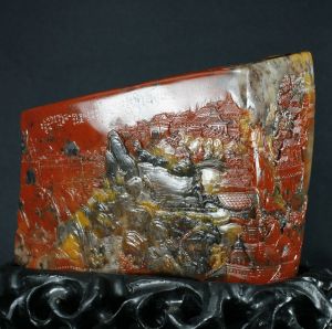 微畫雕《冶城覽勝》之二