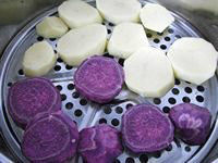 土豆紫薯餅 土豆紫薯餅