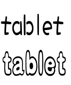 tablet tablet