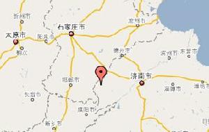 （圖）范寨鄉在山東省內位置