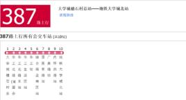 廣州公交387路 廣州公交387路