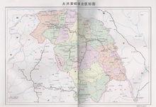 大興安嶺林區區劃圖