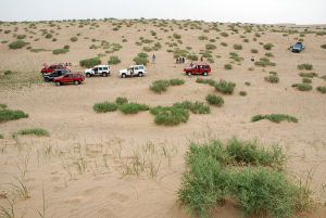 （圖）渾善達克沙漠