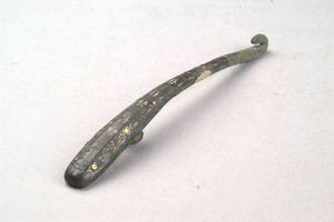 戰國錯金銅帶鉤 戰國錯金銅帶鉤