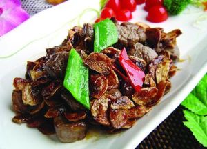 蒜爆肥牛片 蒜爆肥牛片