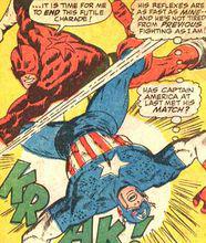 紅色衛兵VS美國隊長